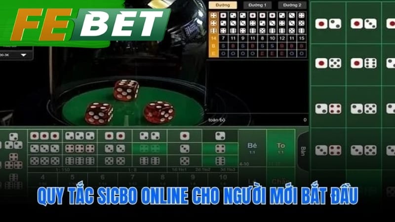 Quy tắc dựa trên tổng điểm của ba xúc xắc