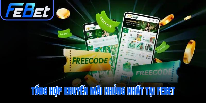 Danh sách những chương trình tặng thưởng vô cùng ưu đãi của febet