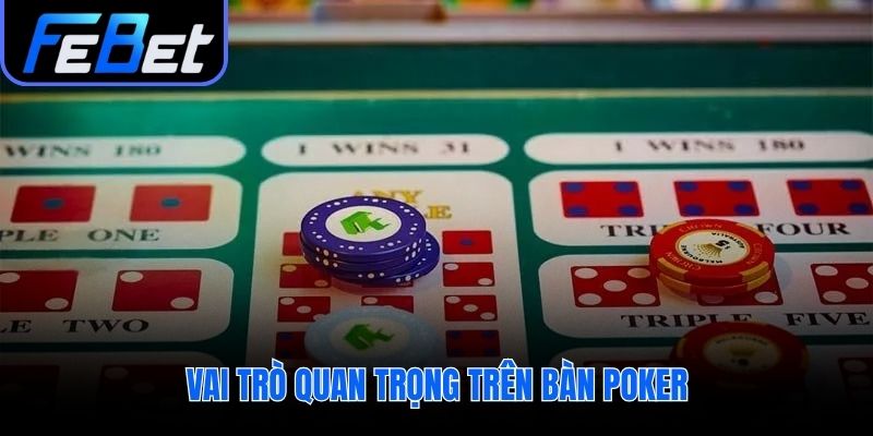 Vị trí ngồi trên bàn quyết định lợi thế chiến thuật.