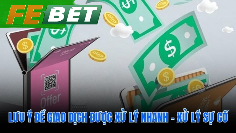 Mẹo xử lý sự cố và tăng tốc giao dịch