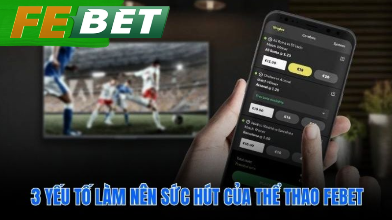 Thể thao febet hợp tác cùng Saba CMD và SBOBET